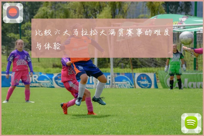 比较六大马拉松大满贯赛事的难度与体验